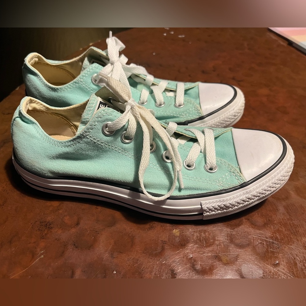 Mint Green Chucks - Classic Converse